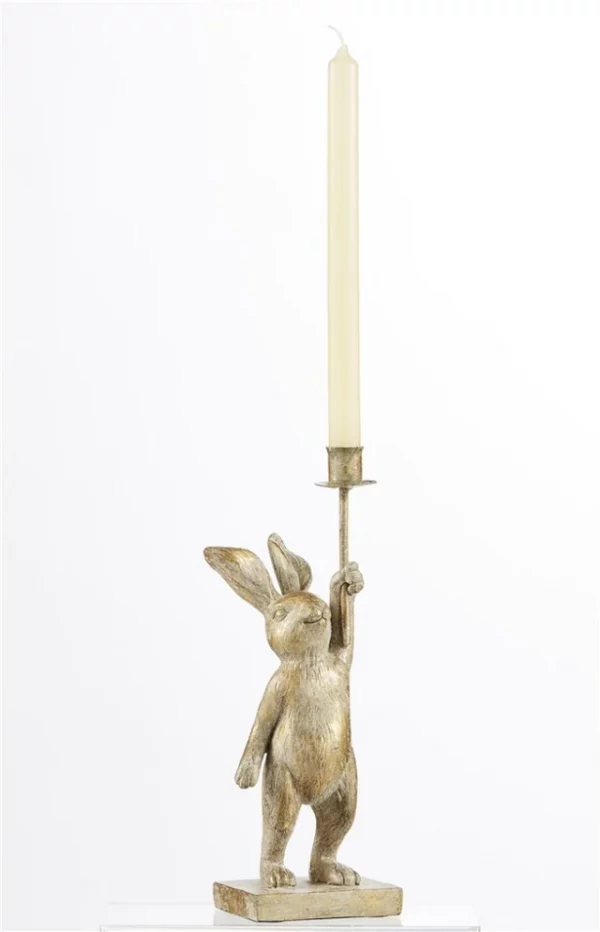 chandelier lapin bougeoir