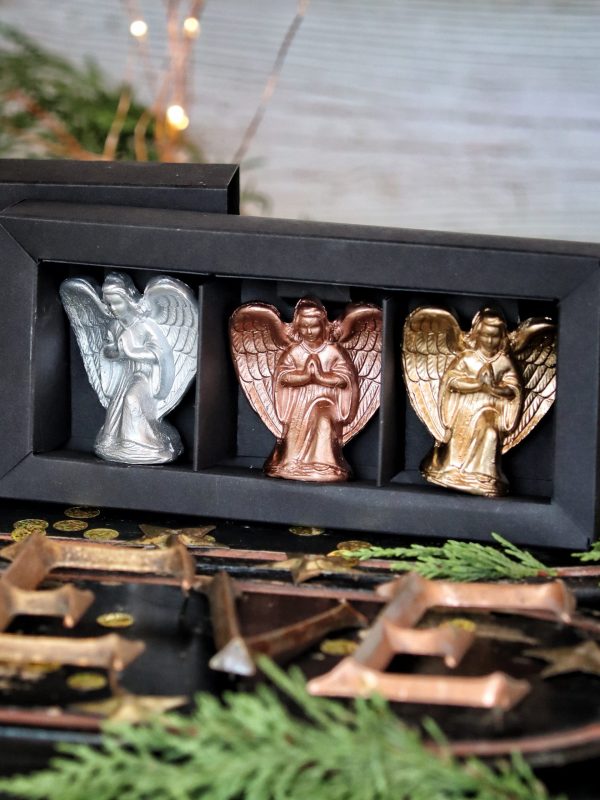 Coffret Anges Gabriel – cire, or